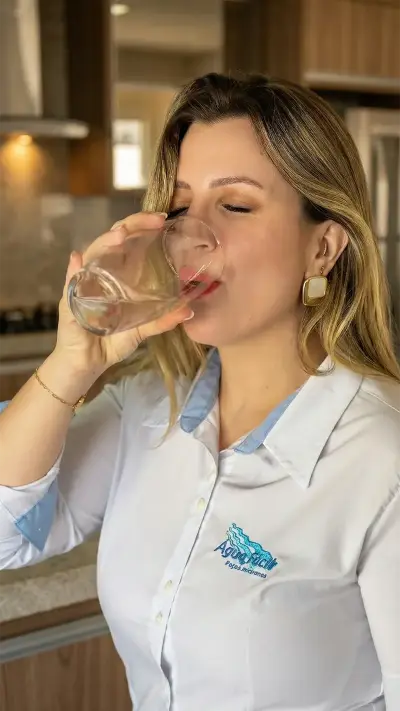 Água cristalina